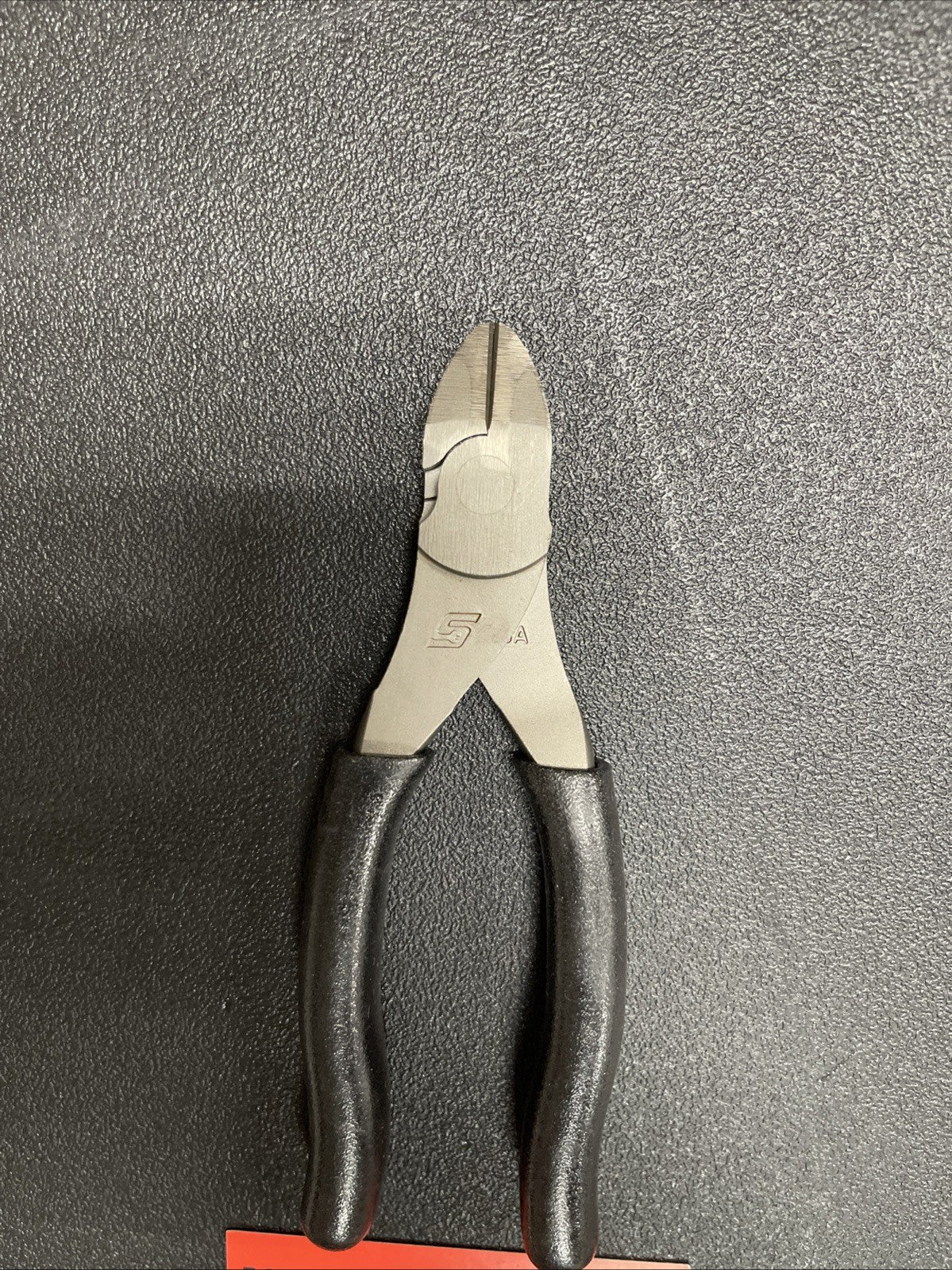 Snap-on Tools USA NEW BLACK Soft Grip 6" Diagonal Cutter Pliers 86ACFBK