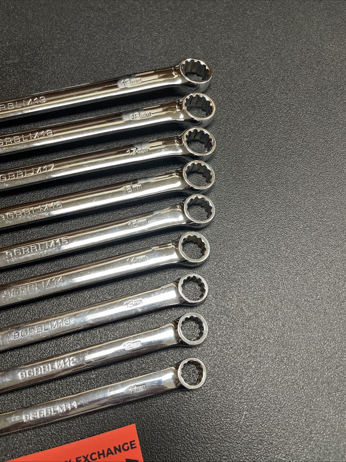 Matco GRBLM 10 Piece Metric Ratcheting Double Box Wrench Set 11MM- 19MM