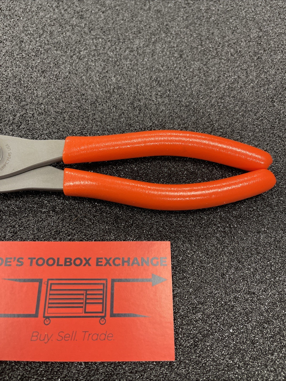 Snap-on Tools USA NEW ORANGE 45° Tip .070 Snap Ring Pliers SRPC7045