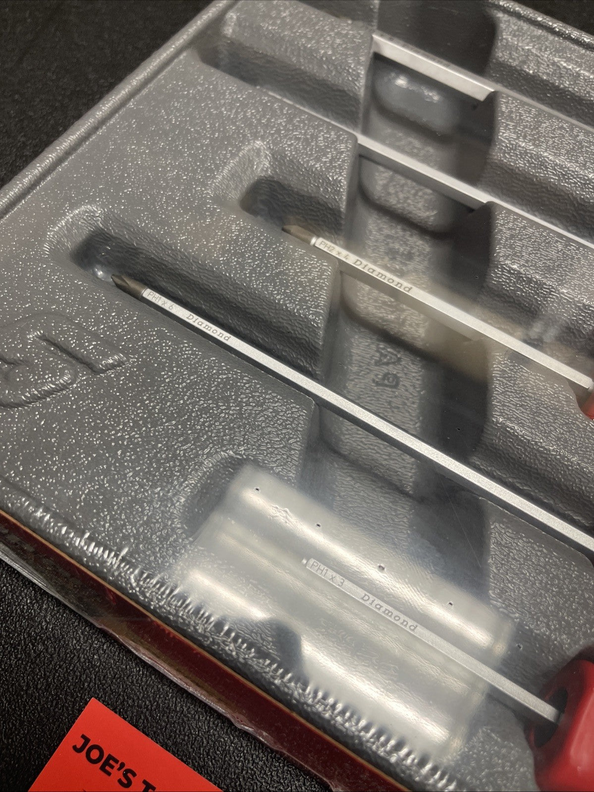 Snap-on Tools NEW 5pc Soft Grip Diamond Tip Phillips Screwdriver Set SGDDP50BR