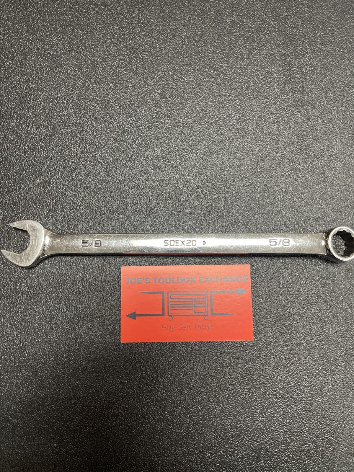 Snap-on Tools USA 5/8" SAE FLANK DRIVE PLUS 12 Point Combo Wrench SOEX20