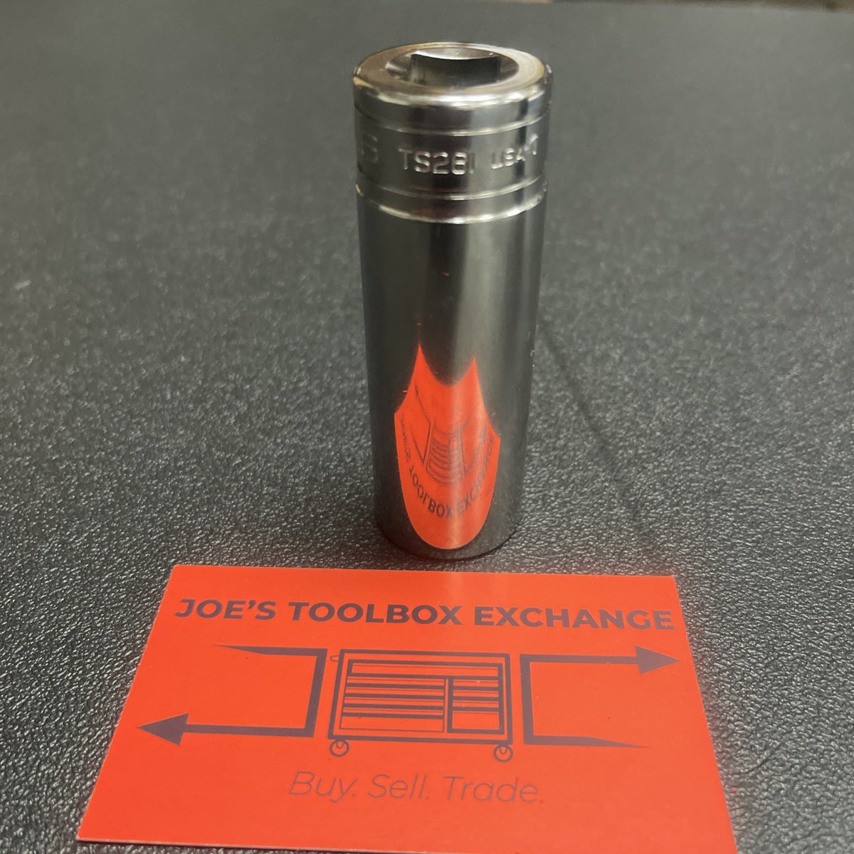 Snap-on Tools USA NEW 1/2" Drive 13/16" SAE Deep 6 Point Chrome Socket TS261
