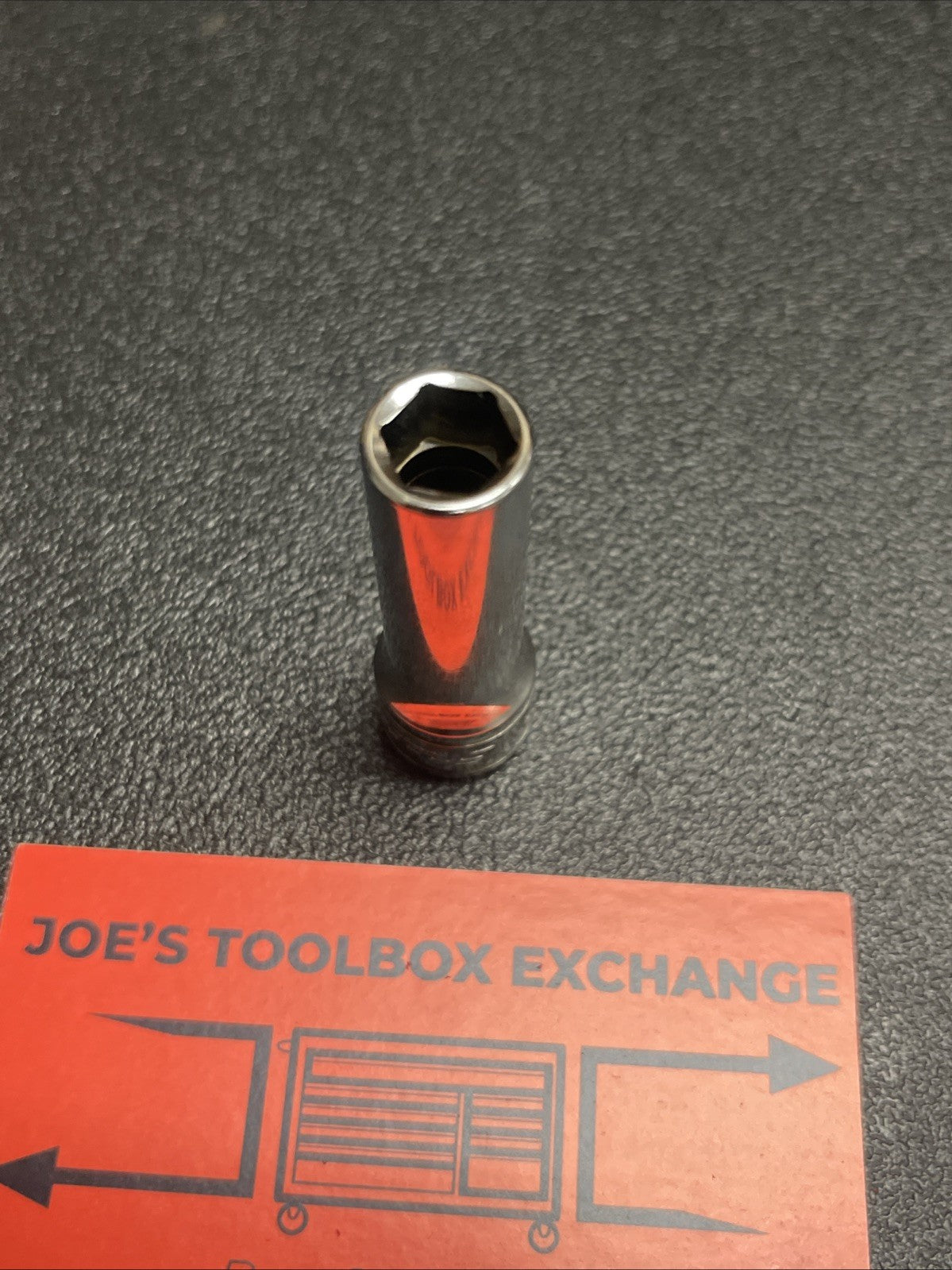 Snap-on Tools USA NEW 3/8" Drive 3/8" SAE DEEP 6 Point Chrome Socket SFS121