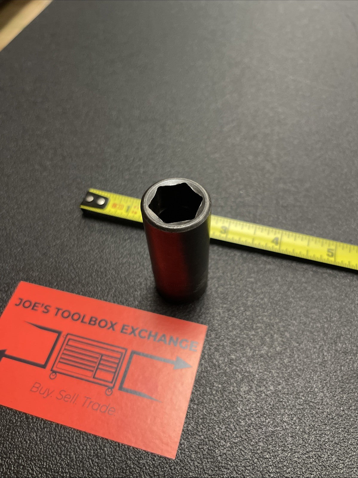 Snap-on Tools 1/2" Drive 6-POINT Metric 16mm SEMI-DEEP Impact Socket IMMS160