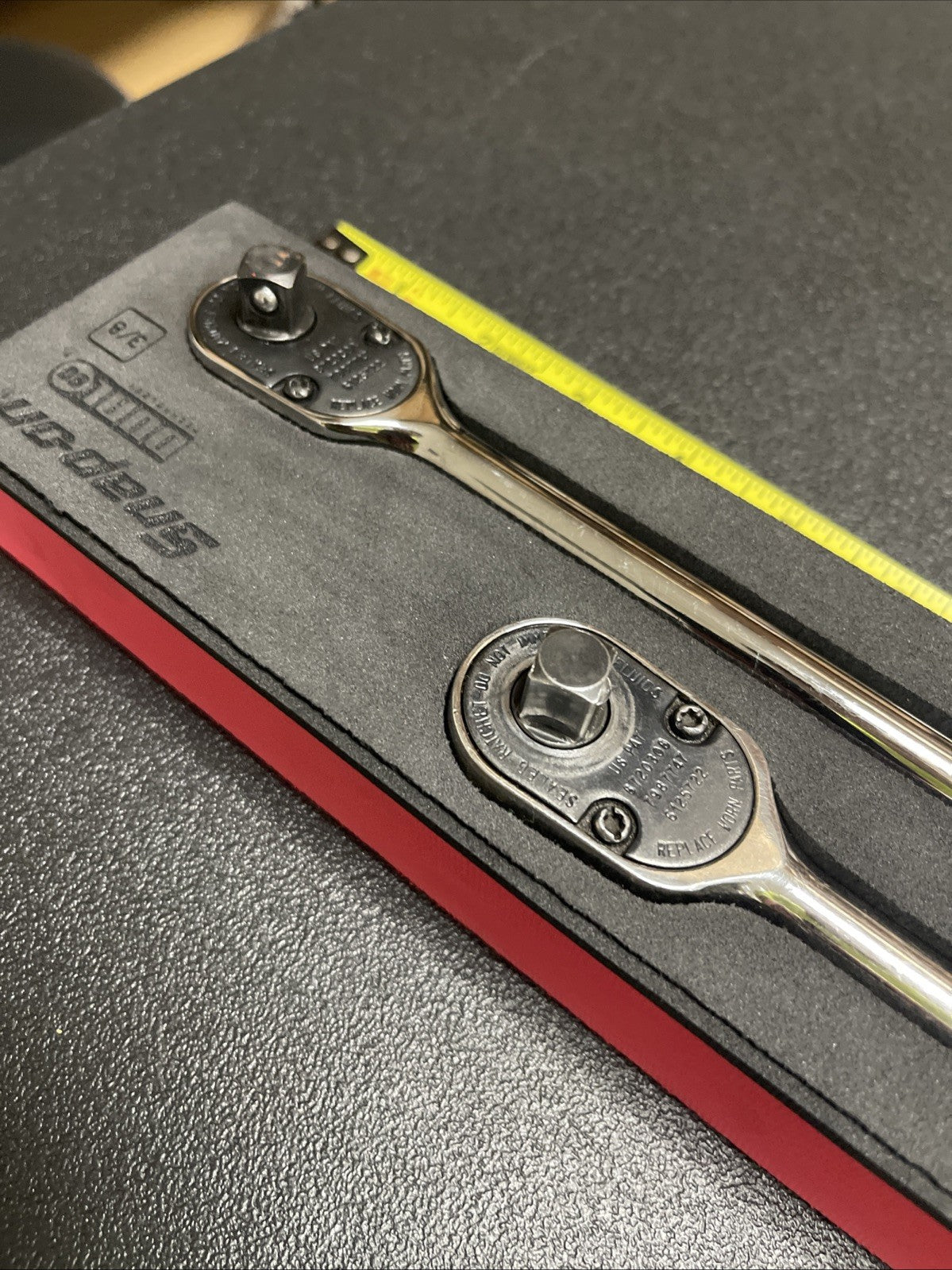 Snap-on 204RT01FR 3/8" Drive Ratchet Set Pro-fi Red FK80 F80 FL80 FLL80