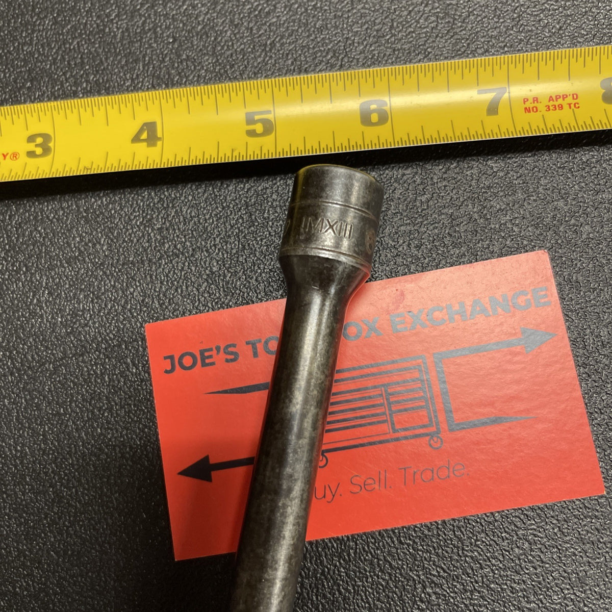 Snap-on Tools USA 3/8" Drv 11" Long Snap Ring Impact Extension Socket IMX111
