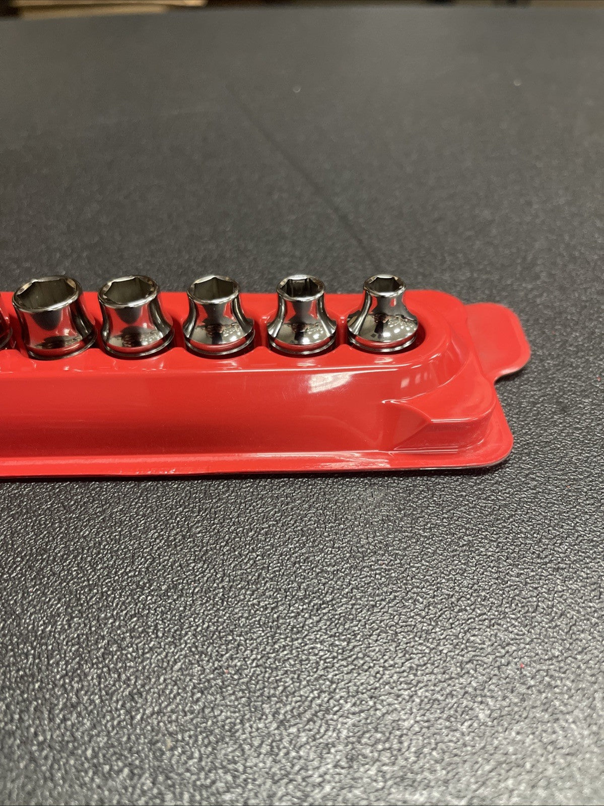 Snap-on 14pc 214FSY 3/8” Drive SAE shallow Socket Set  1/4” To 1” 6 Point Chrome