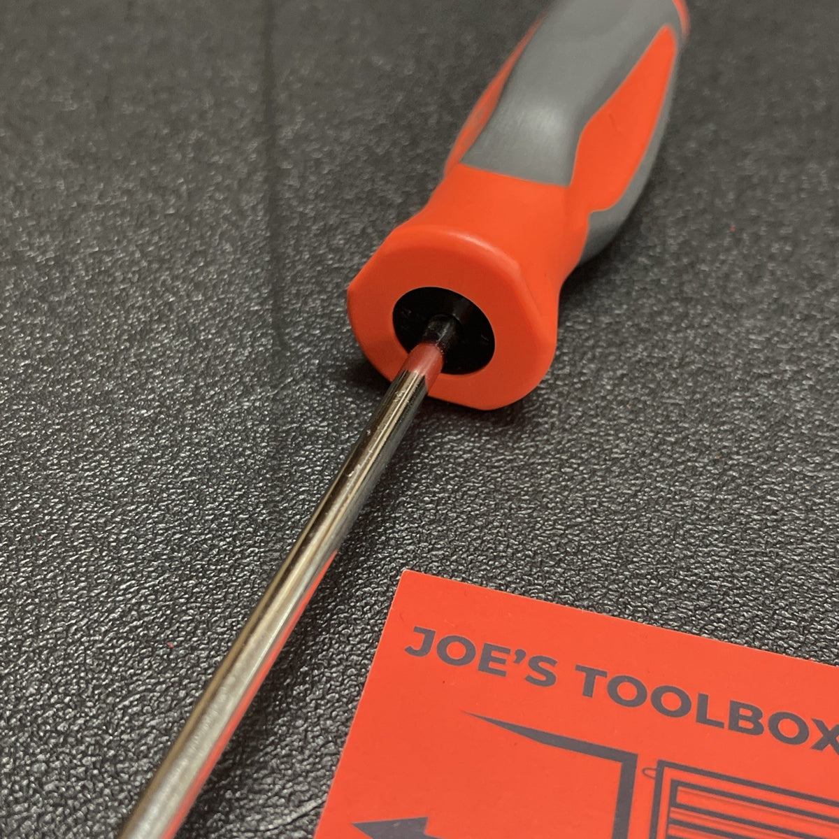  Snap-on Tools ORANGE Hard Handle 3/16" Flat Cabinet Tip Screwdriver  SHD146