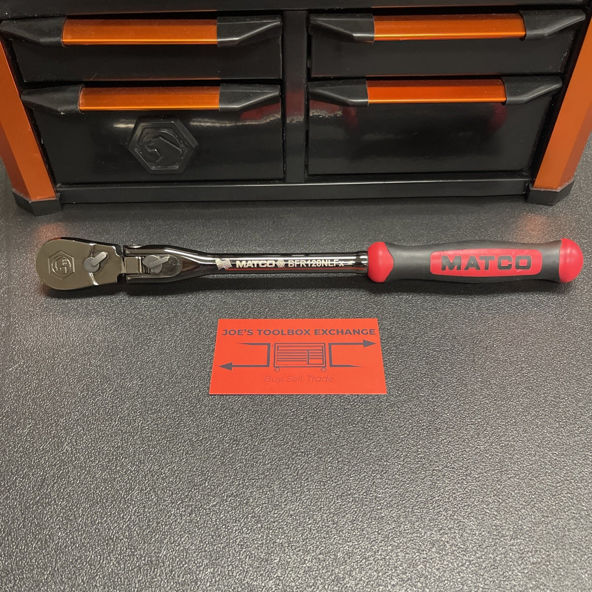 Matco NEW 3/8” Dr. Flex Head Ratchet BFR128NLFx BFR128NLFR RED 12-1/2” 88