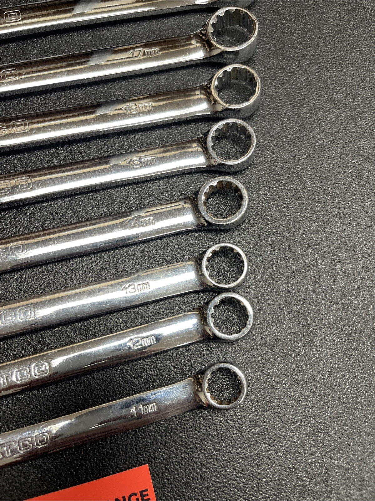 Matco GRBLM 10 Piece Metric Ratcheting Double Box Wrench Set 11MM- 19MM