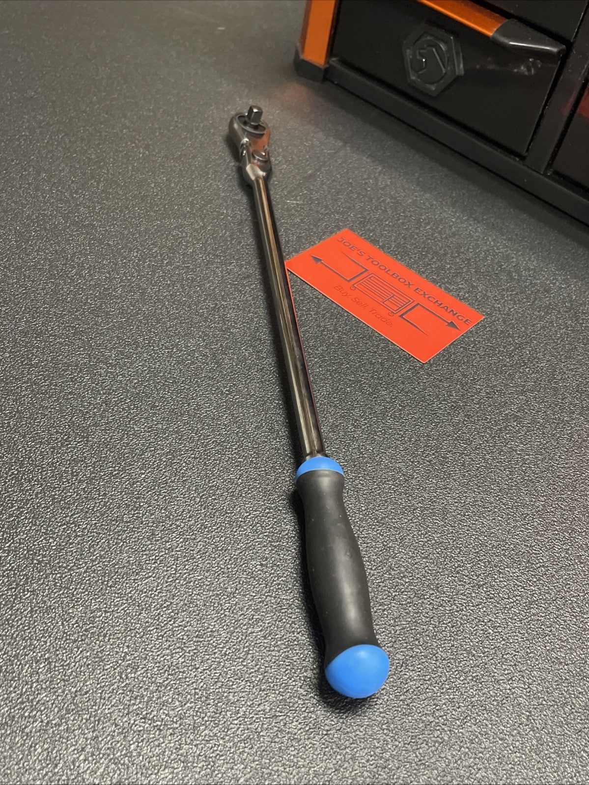 NEW! Matco 1/4" DRIVE 13-3/4" 88 TOOTH FLEX RATCHET ERGO HANDLE BLUE AFR128LFB