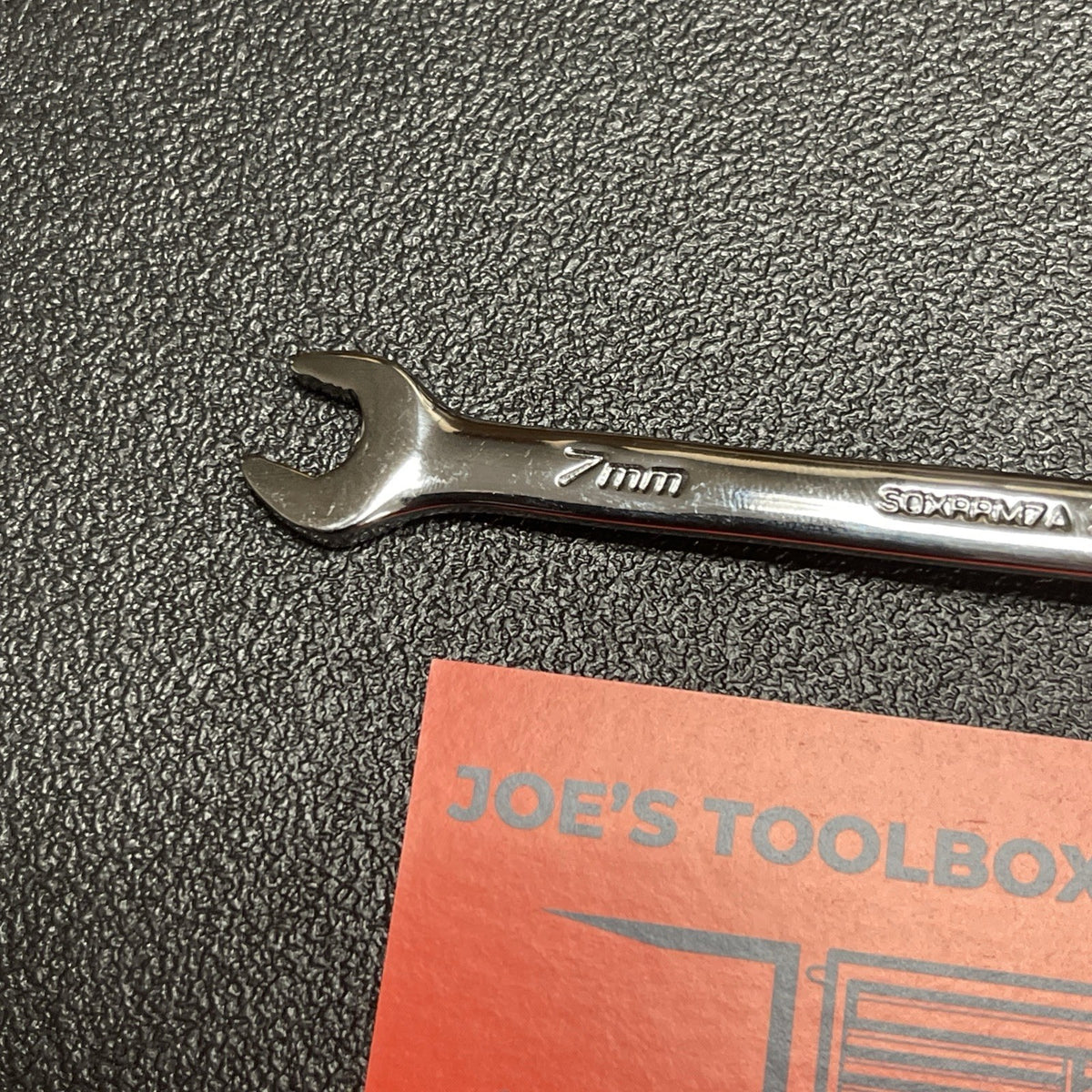 Snap-on Tools USA NEW 7mm Metric Reversible Ratcheting Combo Wrench SOXRRM7A