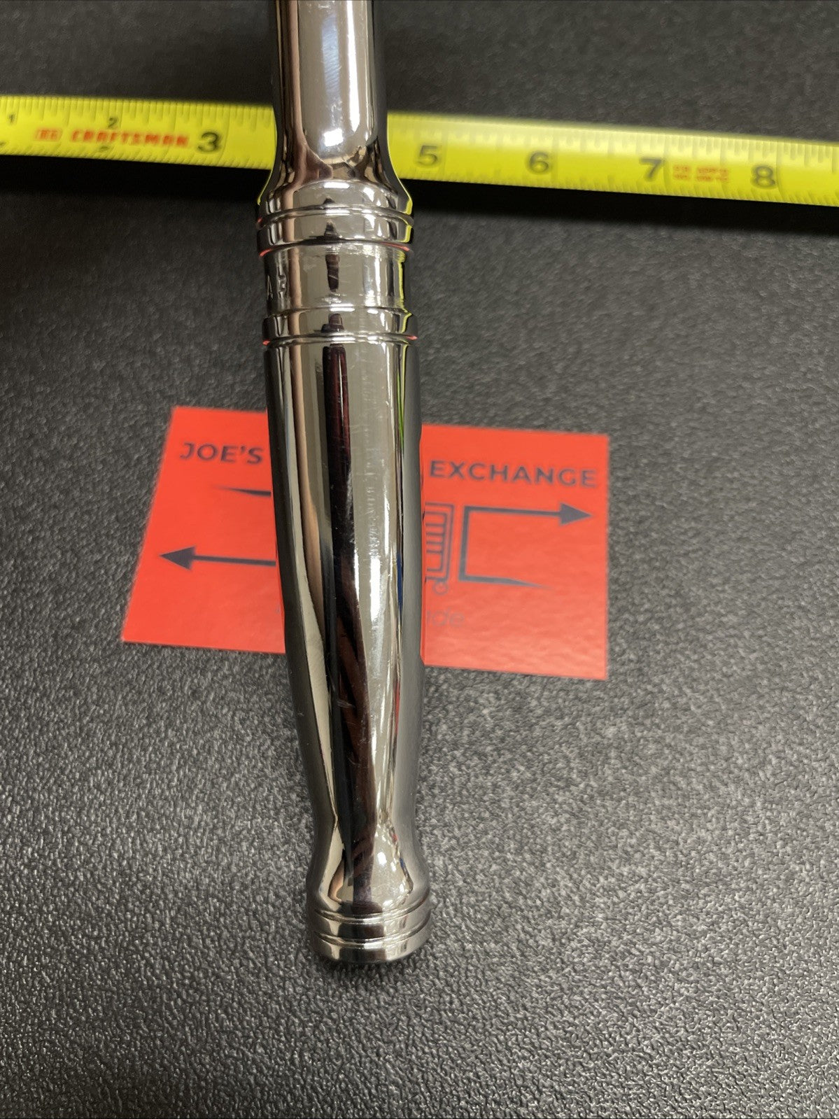 Snap-on Tools USED NEW STYLE 1/2" Drive Fine 80 Tooth Chrome Handle Ratchet S80A