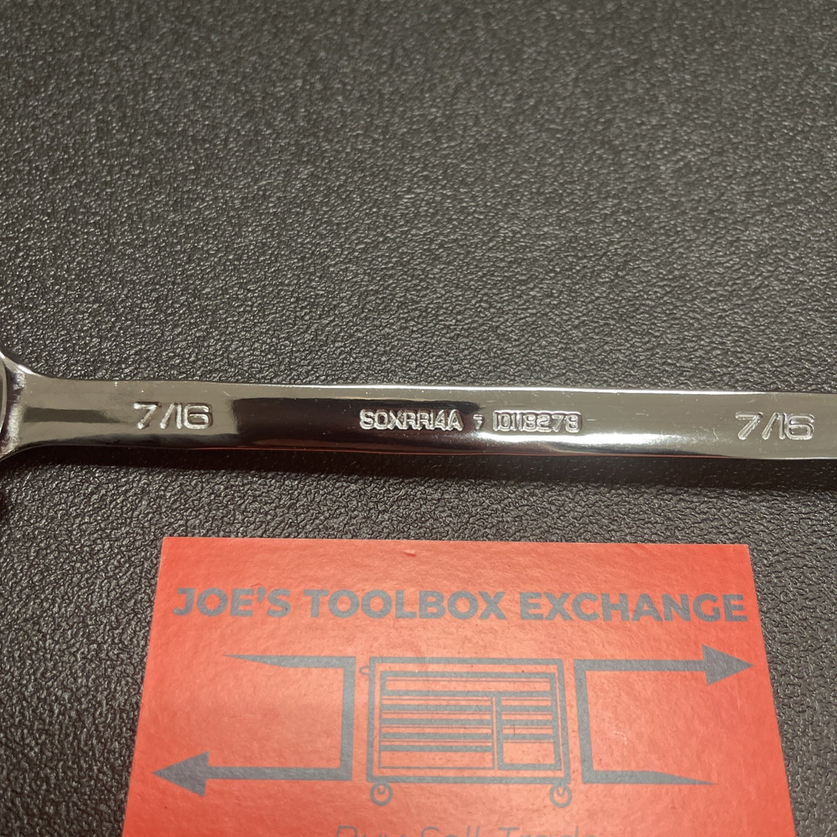 Snap-on Tools NEW 7/16" Reversible Flank Drive Plus Ratcheting Wrench SOXRR14A