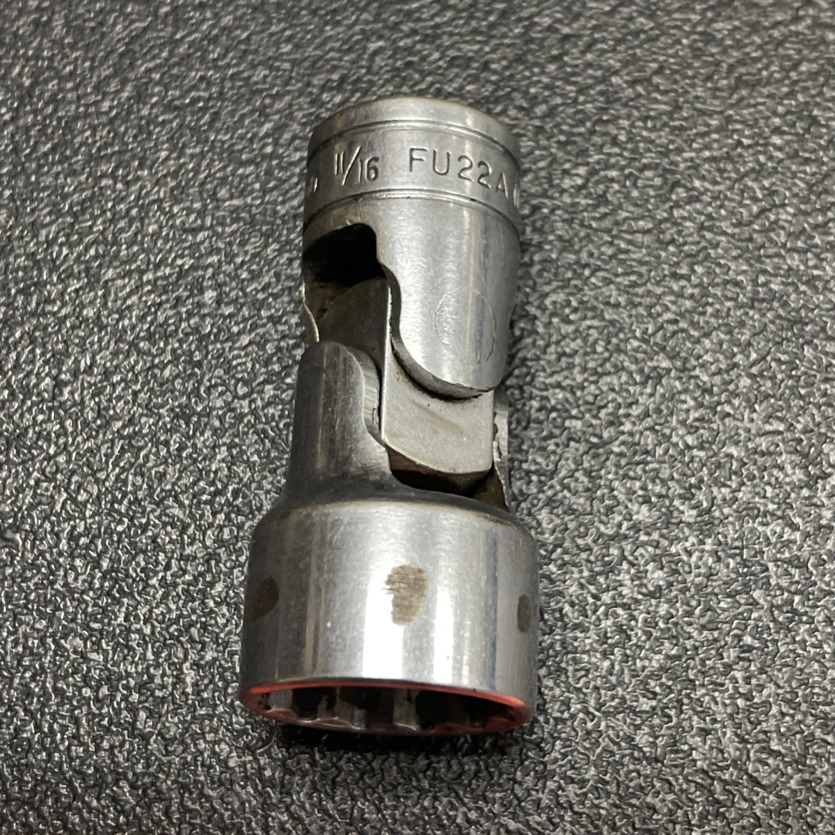 SNAP ON Tools 11/16 FU22A 12 POINT 3/8" DRIVE UNIVERSAL SWIVEL SOCKET FU22A