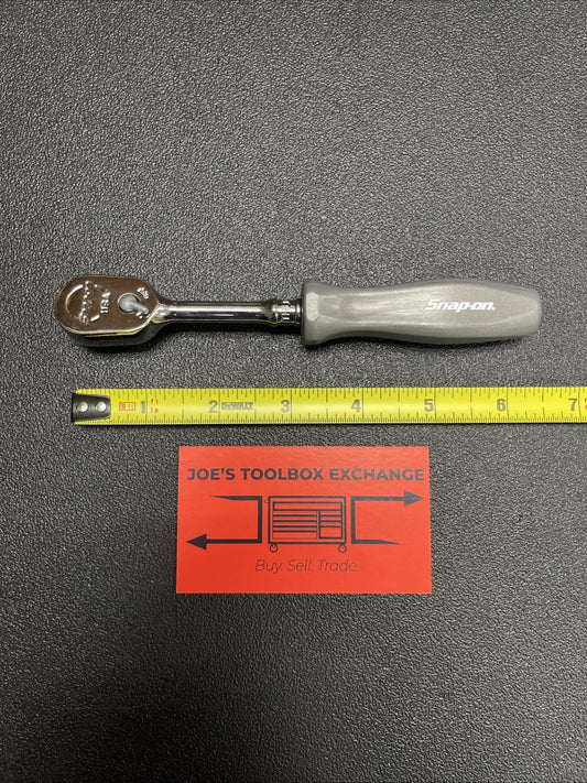Snap-on Tools Dark Titanium Gray 1/4" Hard Grip Fixed Ratchet THLD72DT THLD72