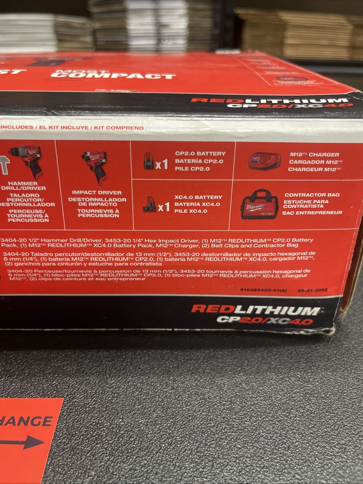 Milwaukee 3497-22 M12 FUEL 12V 2-Tool Combo Kit (Hammer Drill & Impact Driver)