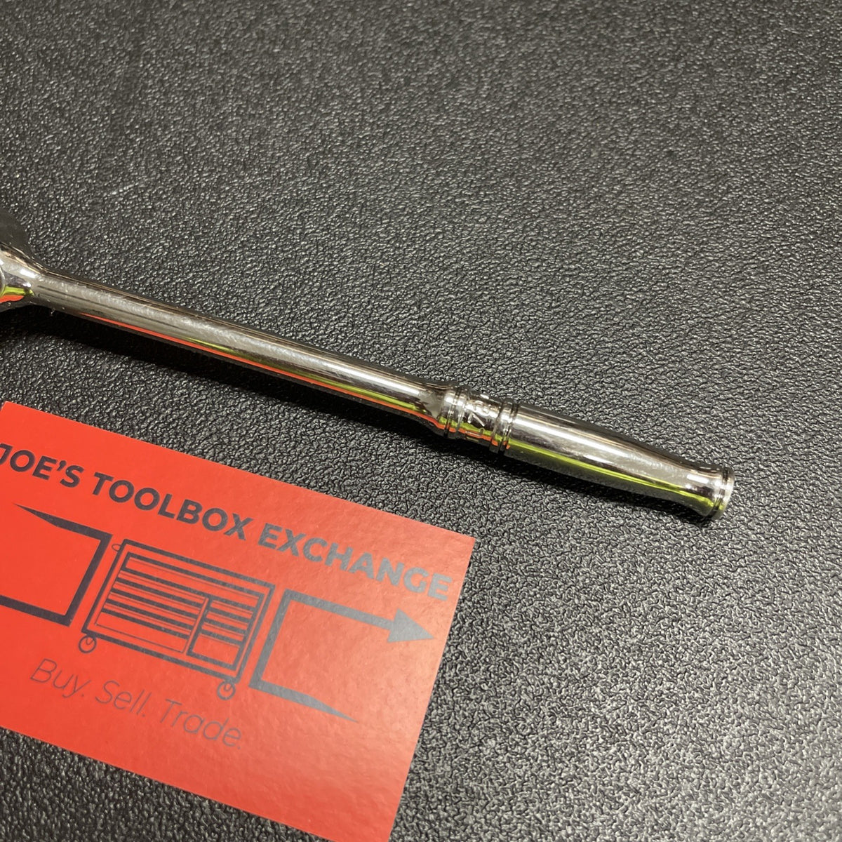 Snap-on Tools USA 1/4" Drive Chrome Long Handle Fixed Head Ratchet TL72