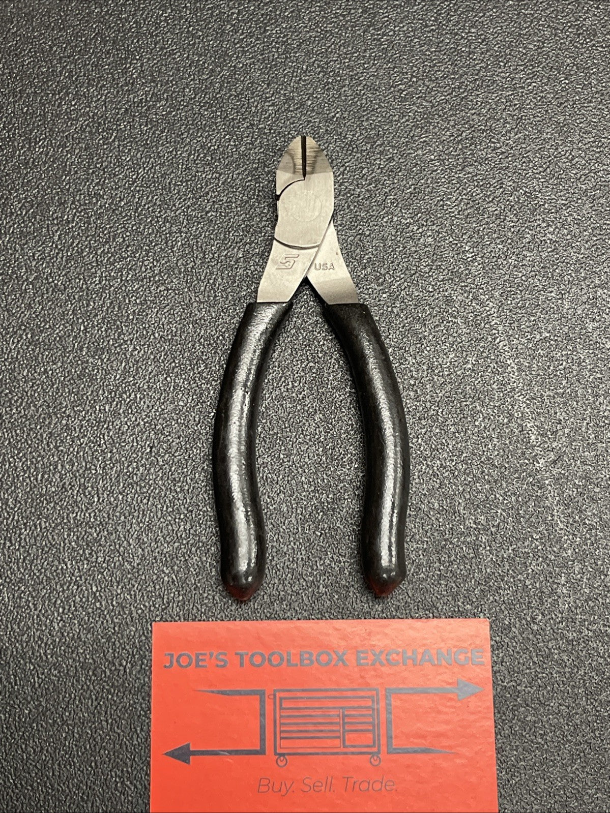 Snap-on Tools USA NEW 5" Diagonal Cutter Soft Grip BLACK 85ACF