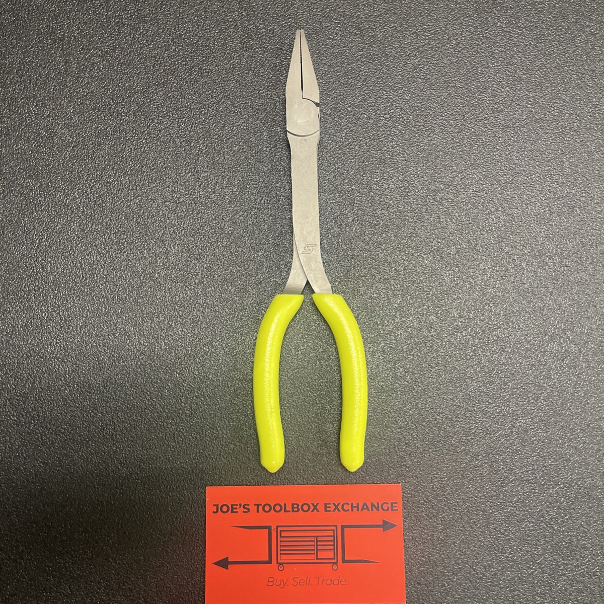 Snap-on Tools USA NEW Hi Viz Soft Grip 8" Duck Bill Pliers 61CFHV