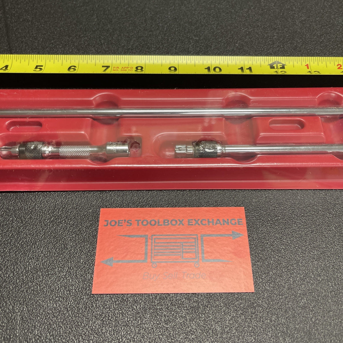 Matco 1/4" Drive 3-Pc Locking Chrome Extension Set SALXK3TA