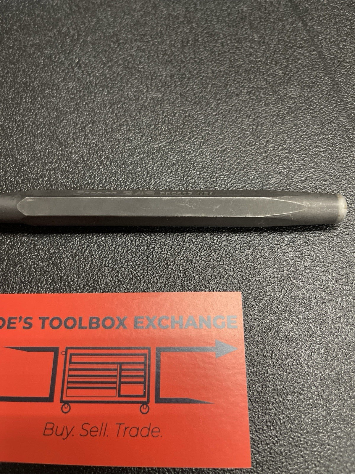 Snap-on Tools USA NEW 9” Length 3/16” Tip SAE Long Taper Steel Punch PPC907