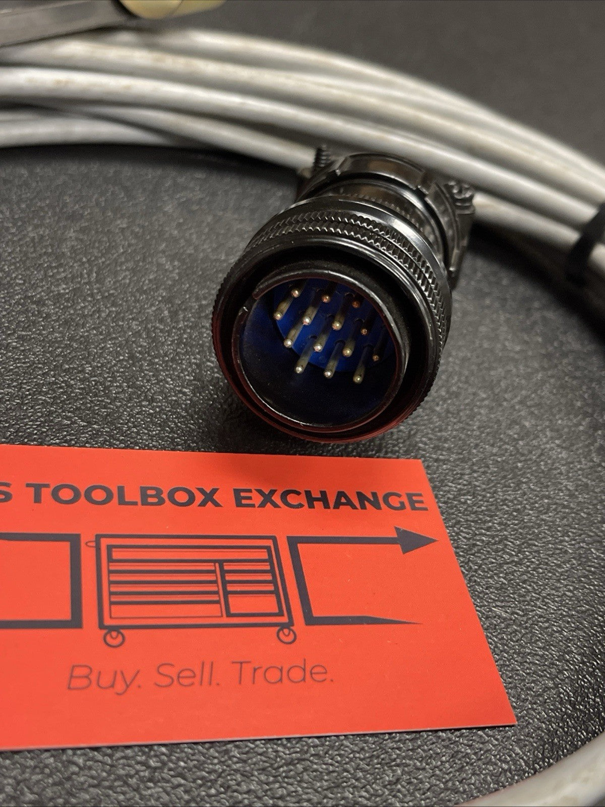 CK AMTCV-1-1-M14 Amptrak Hook and Loop 1k Ohm 15' for Miller 14 pin Machines