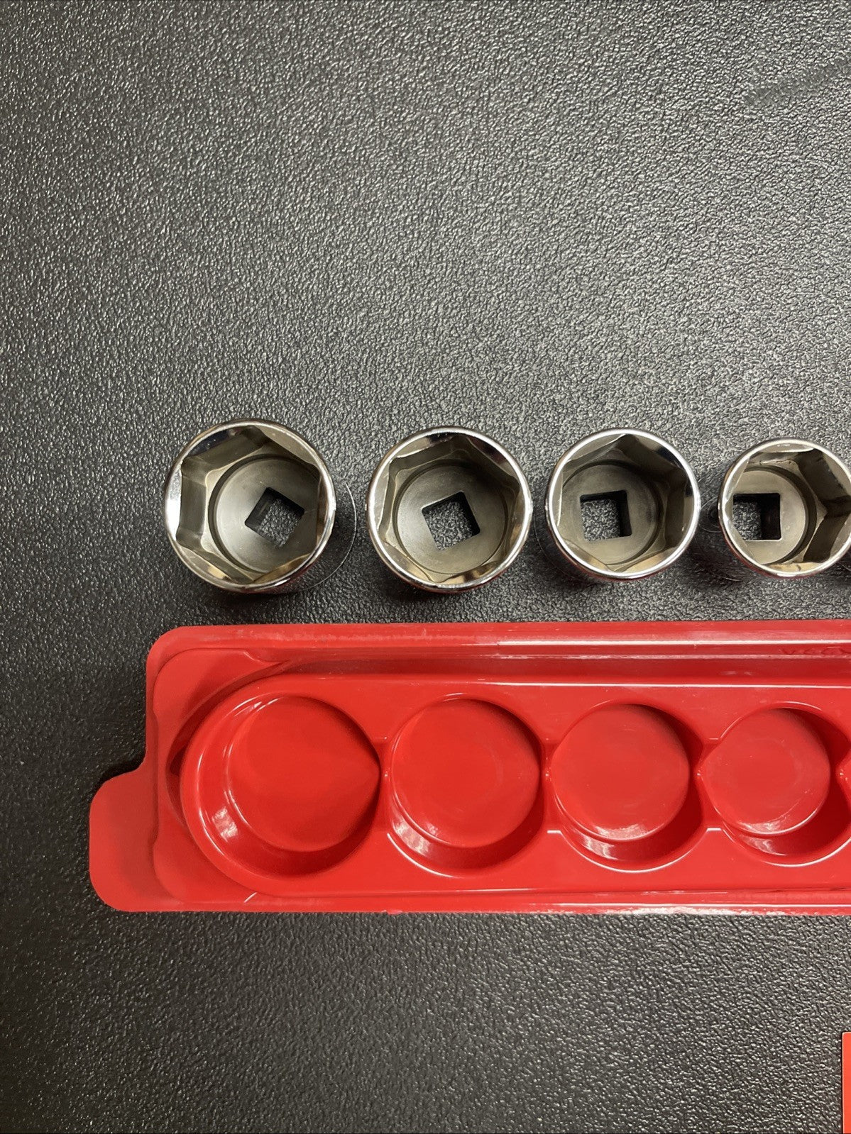 Snap-on 14pc 214FSY 3/8” Drive SAE shallow Socket Set  1/4” To 1” 6 Point Chrome
