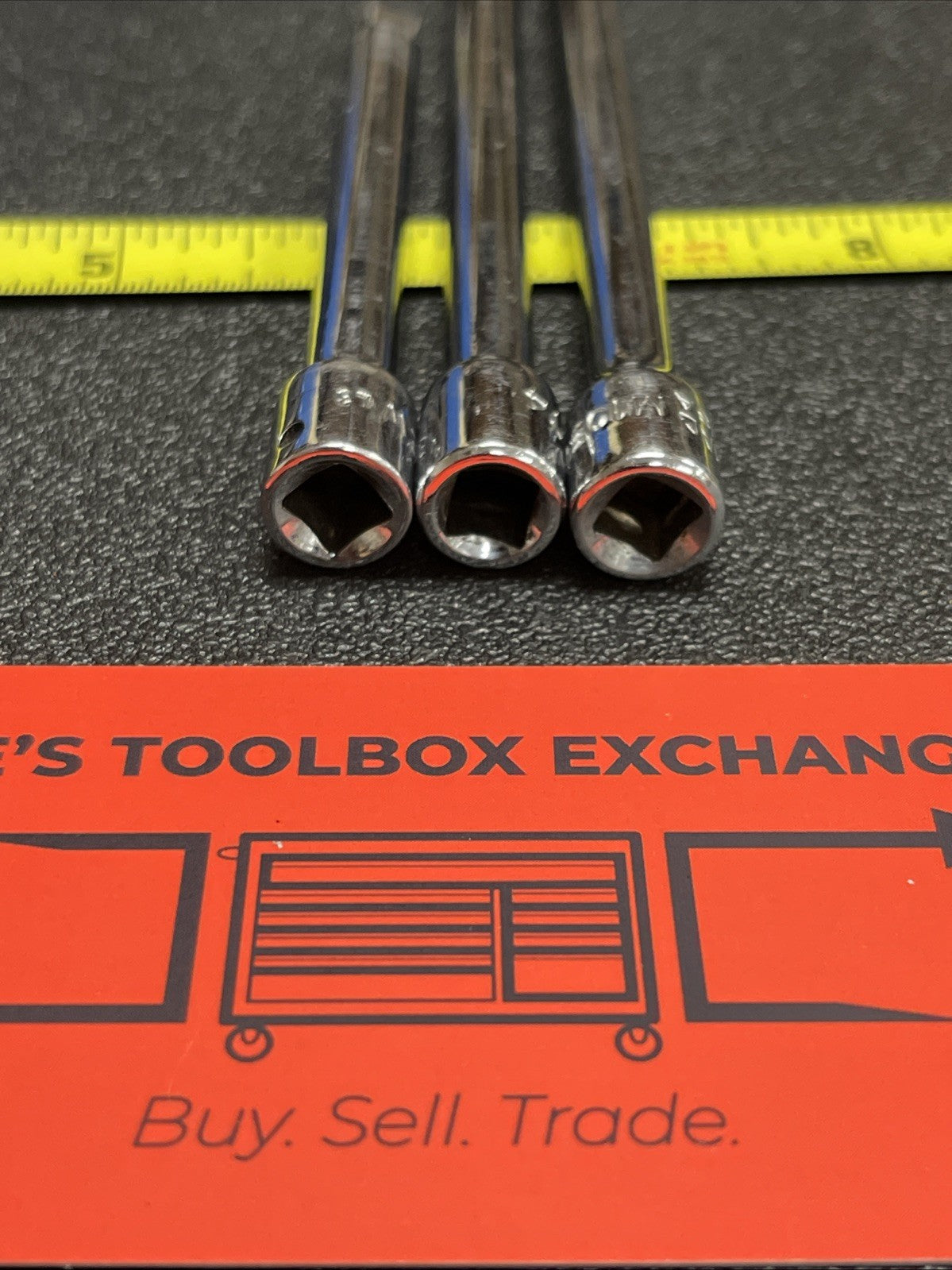 Mac Tools USA 4pc 1/4" Drive 4", 6", and  10” Wobble, Extension set