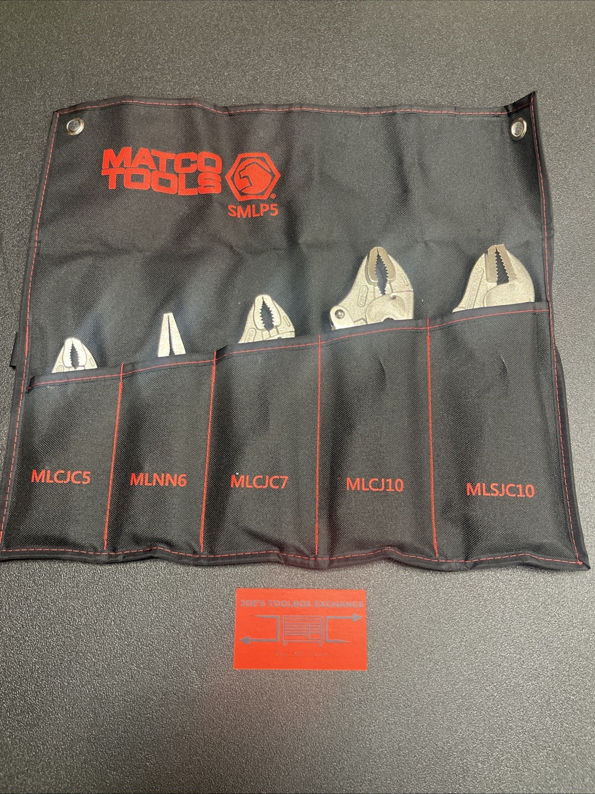 Matco Tools 5 Piece Locking Pliers Set - SMLP5