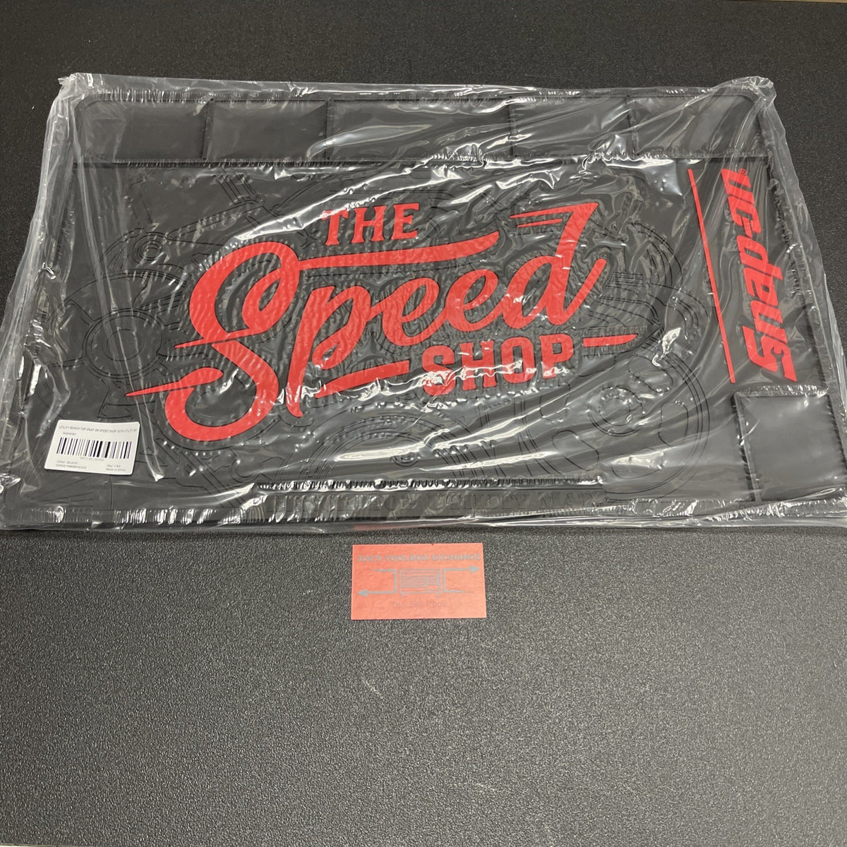 Snap-on Bench Top Mat 16x24 “The Speed Shop” NEW. Thick Rubber Mat