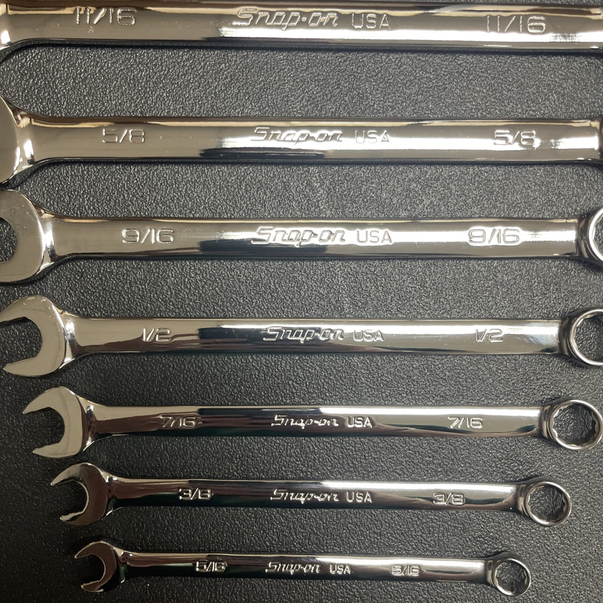 Snap-on Tools USA NEW 10pc 12 Point Flank Drive PLUS Combo Wrench Set SOEX710