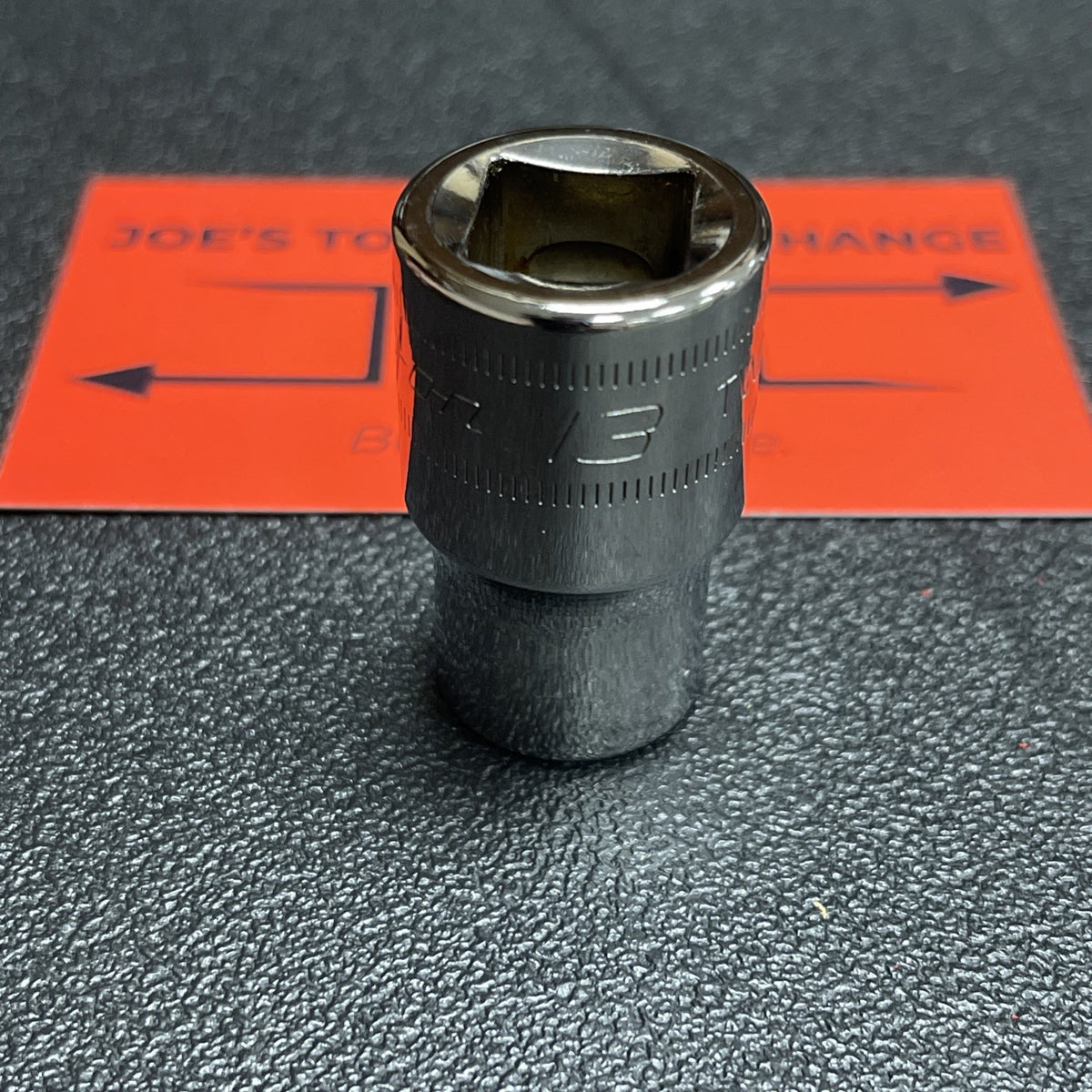 Snap-on Tools USA NEW 1/2 Drive 13mm Metric Shallow 6 Point Chrome Socket TWM13A