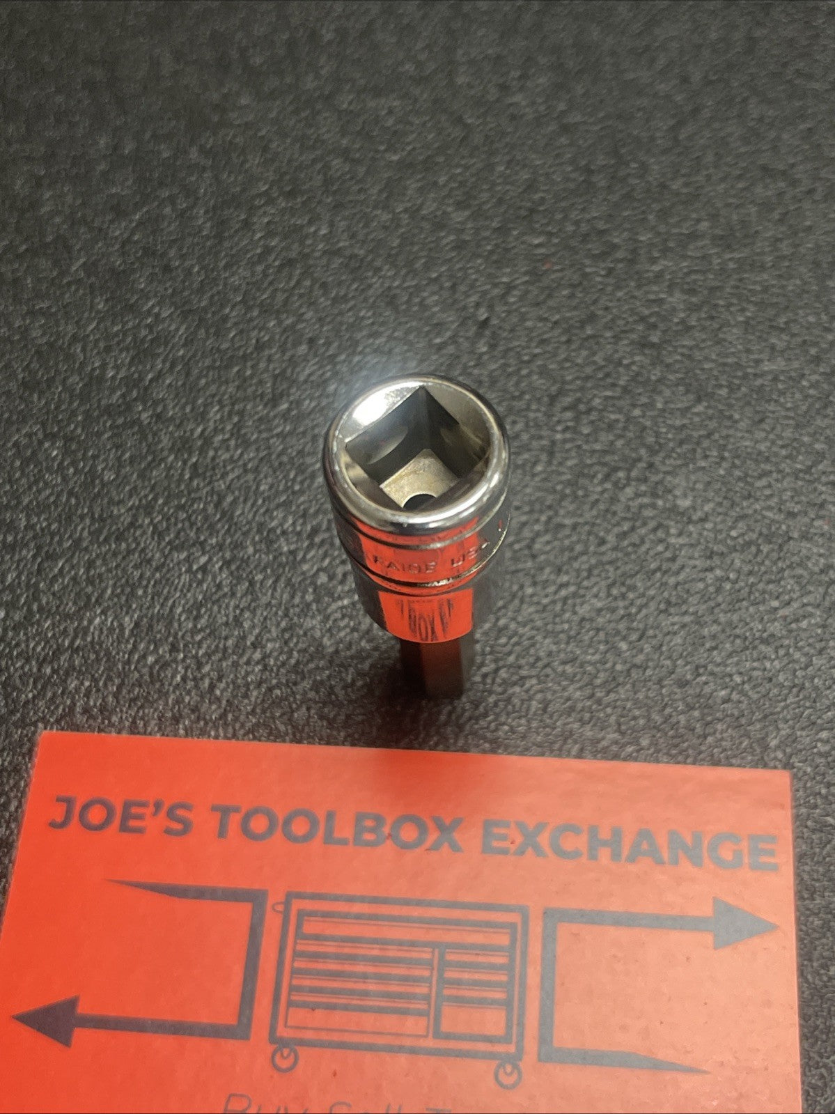 NEW Snap-On Tools USA 3/8" Drive 5/16" SAE Standard Hex Bit Chrome Socket FA10E