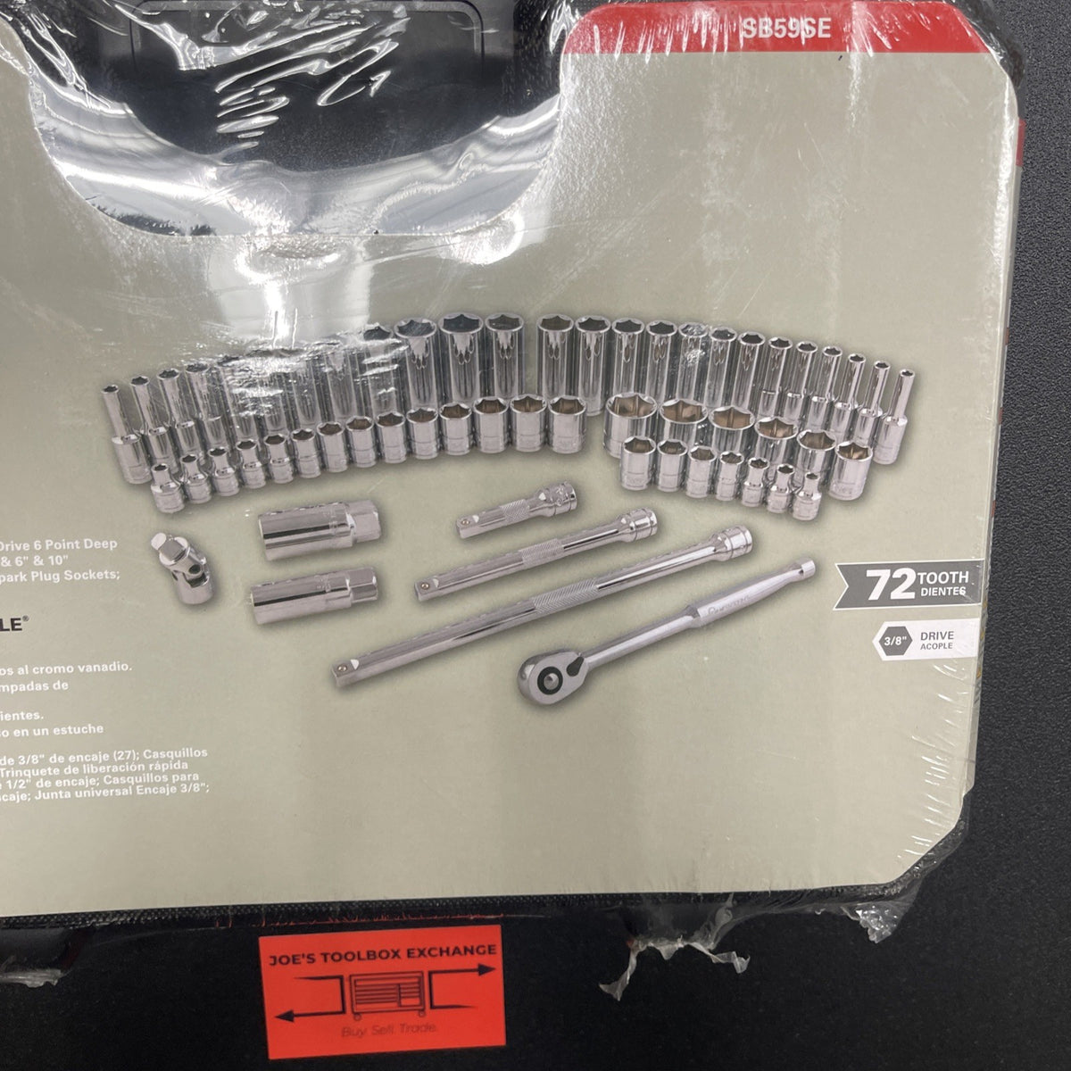 NEW-Matco Tools Silver Eagle 3/8" Dr General Service Set SAE METRIC SET SB59SE