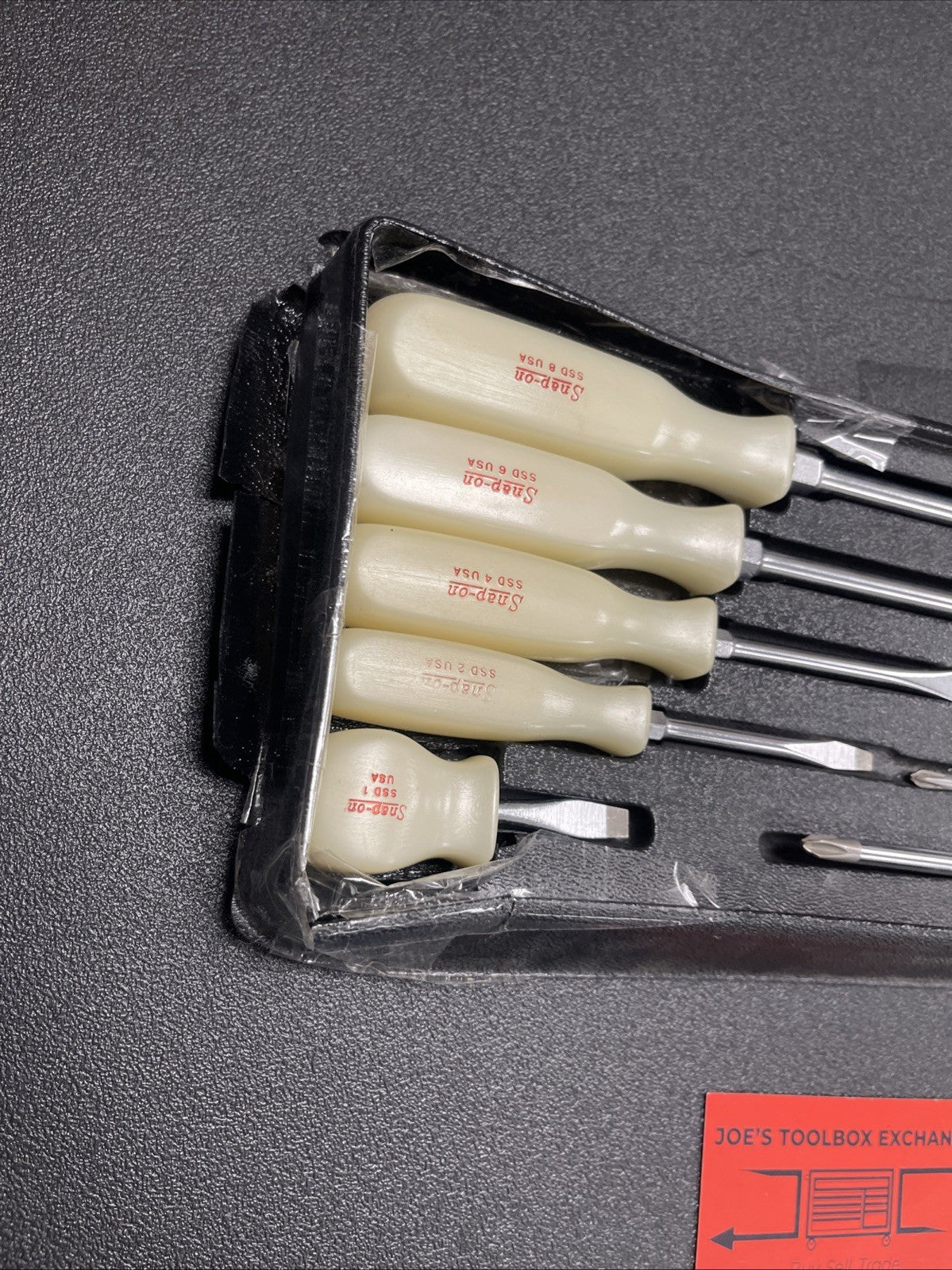 Snap-On 8pc Combination Screwdriver Set Pearl White - SDX80P