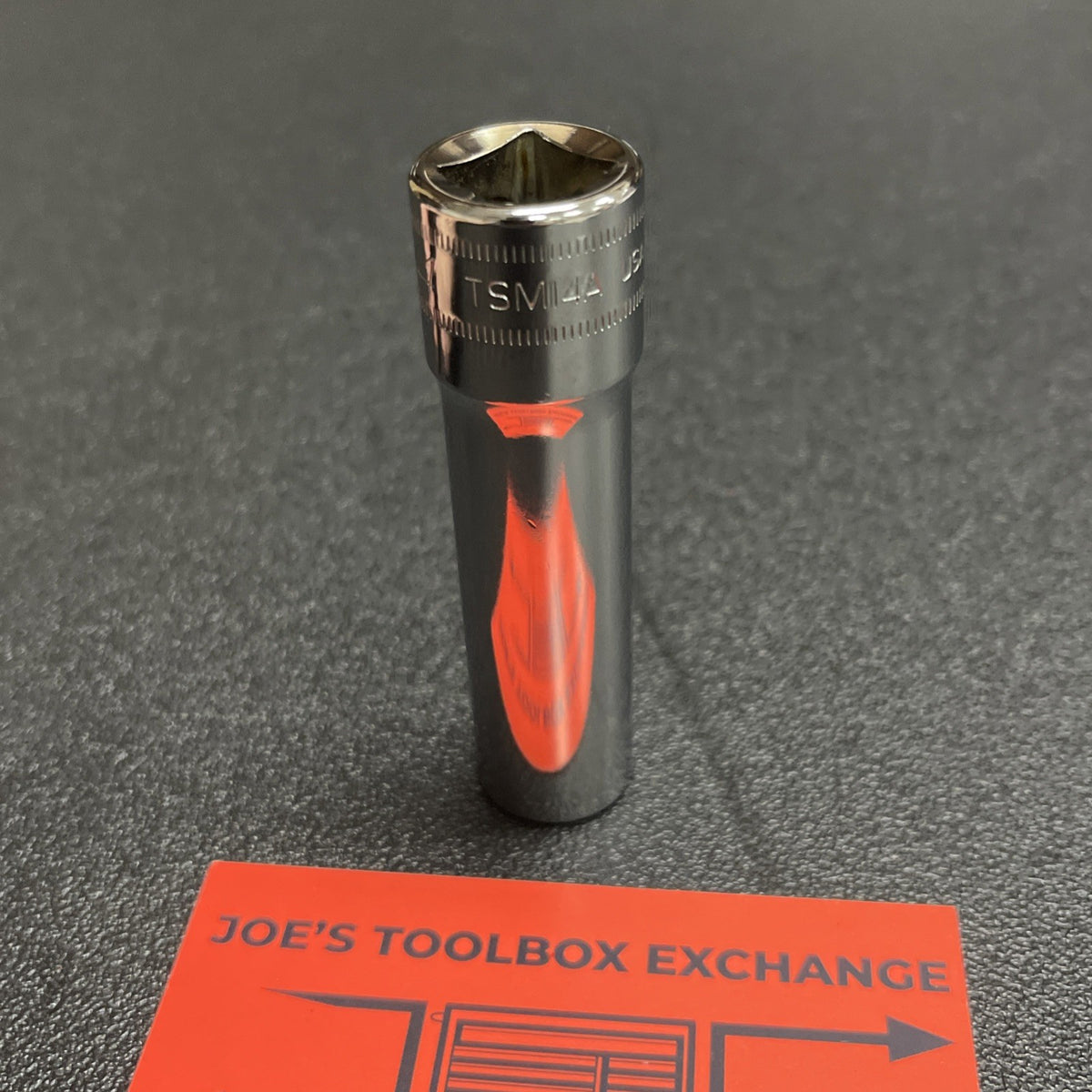 Snap-on Tools USA NEW 1/2" Drive 14mm Metric 6 Point Deep Chrome Socket TSM14A