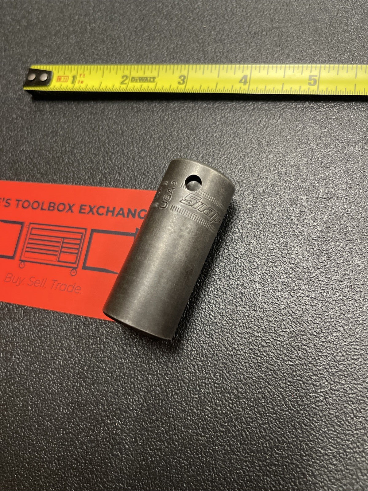 Snap-on Tools 1/2" Drive 6-POINT Metric 16mm SEMI-DEEP Impact Socket IMMS160