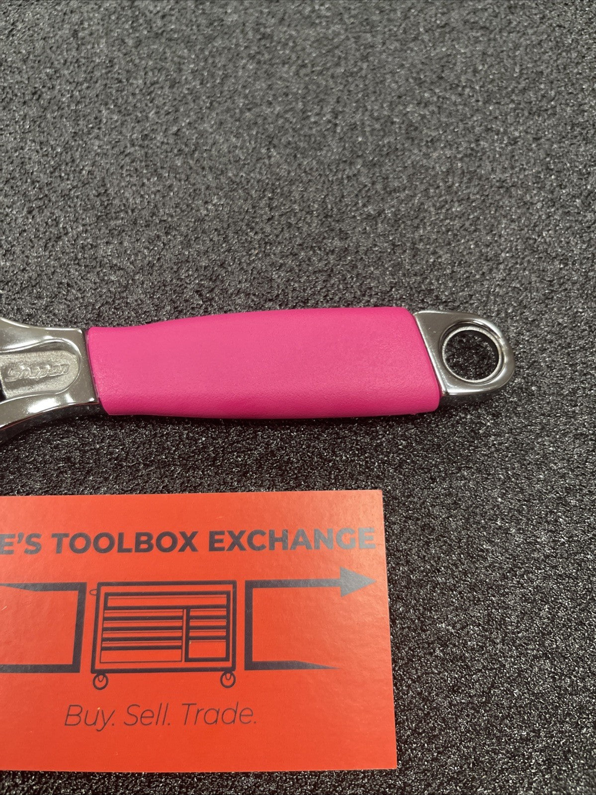 Snap-on Tools NEW ELECTRIC PINK 6" Flank Drive PLUS Adjustable Wrench FADH6CEP