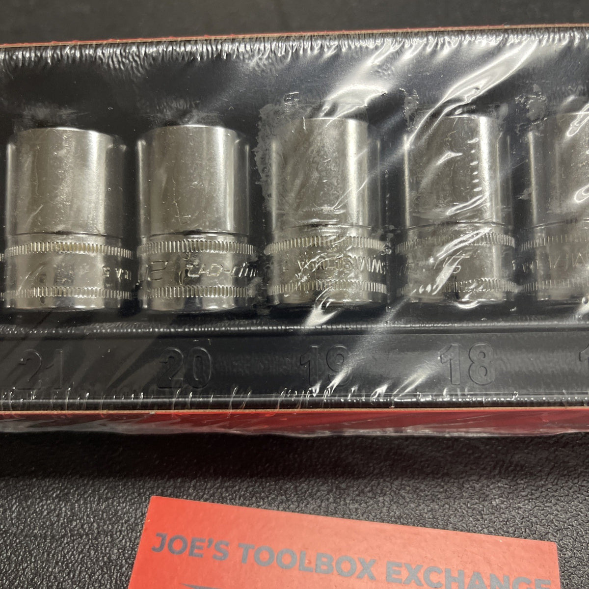 Snap-on Tools NEW 13pc 1/2" Drive METRIC 12 Point Shallow Socket Set 313SWMYA