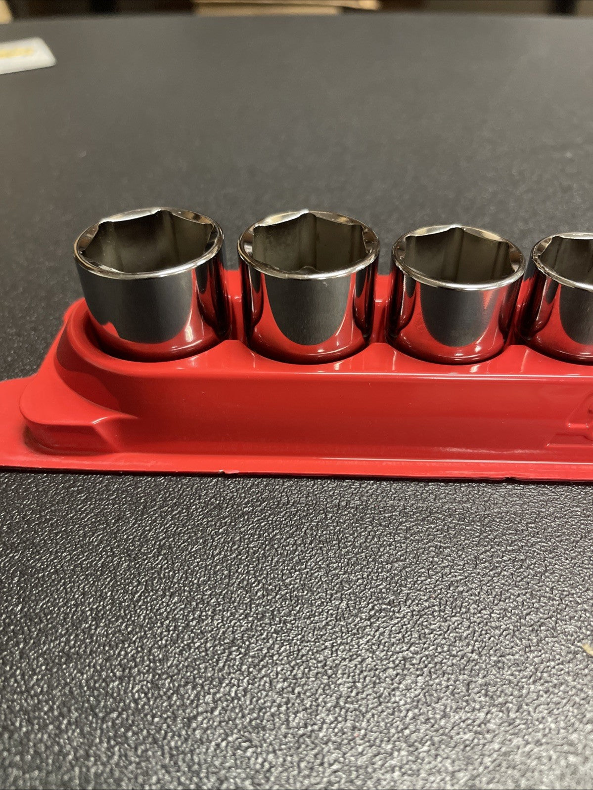 Snap-on 14pc 214FSY 3/8” Drive SAE shallow Socket Set  1/4” To 1” 6 Point Chrome