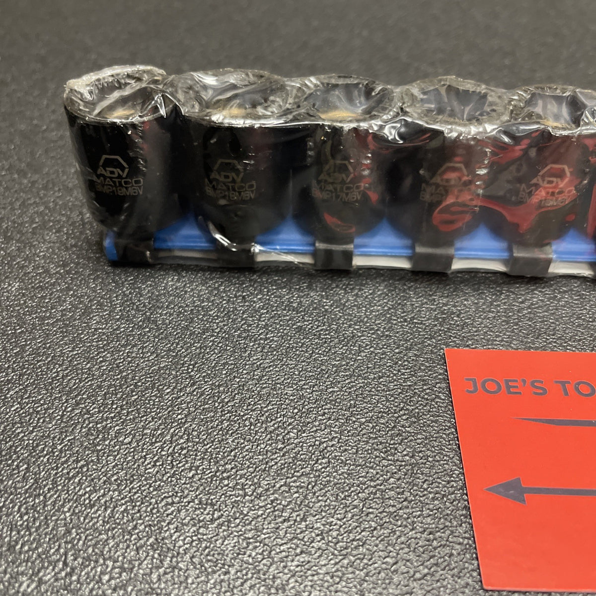 MATCO 13 PC 3/8" DRIVE METRIC 6 POINT ADV MAGNETIC IMPACT SOCKET SET SBMPM136V