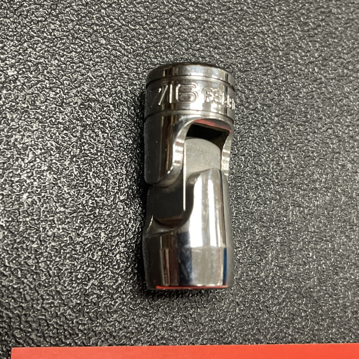 Snap-on Tools FS14B 3/8" Drive 7/16" Swivel Universal Socket 6 Point