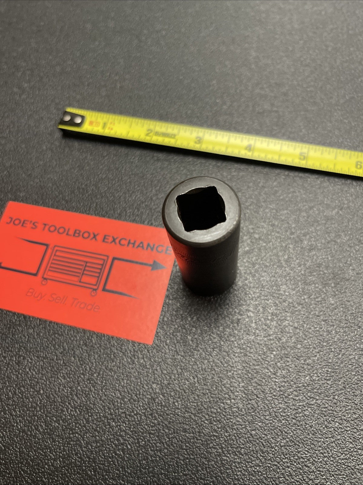 Snap-on Tools 1/2" Drive 6-POINT Metric 16mm SEMI-DEEP Impact Socket IMMS160