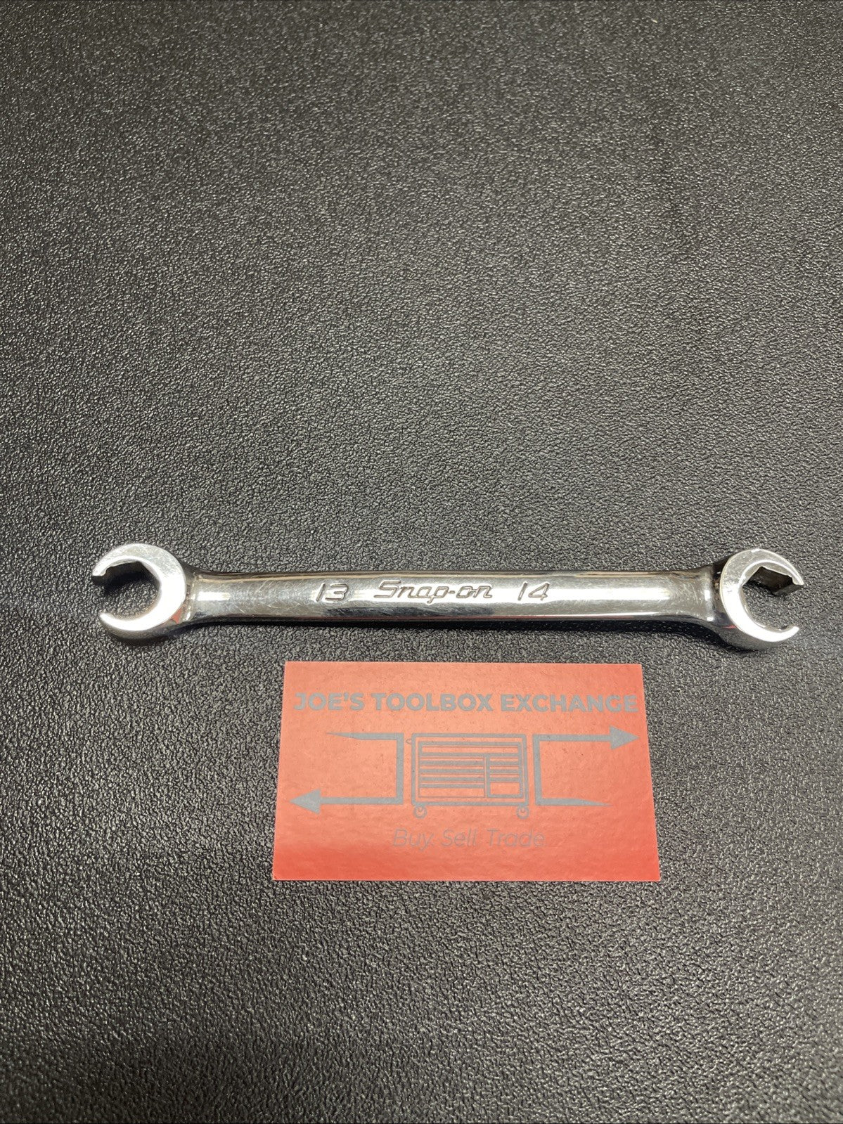 Snap-on Tools USA 13mm - 14mm Metric Double End Flare Nut Wrench RXFMS1314B