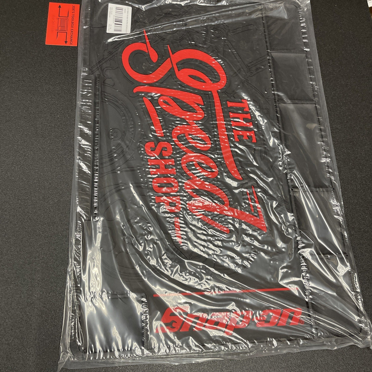 Snap-on Bench Top Mat 16x24 “The Speed Shop” NEW. Thick Rubber Mat