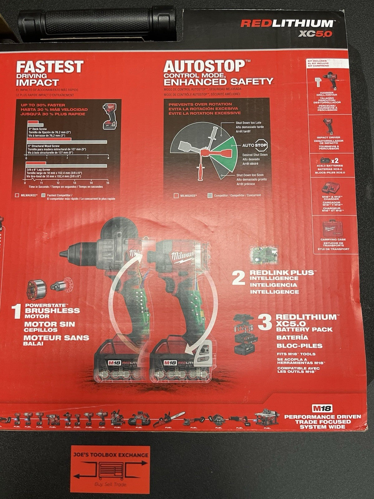 Milwaukee M18 FUEL 18V Lithium-Ion Brushless Hammer Drill and Impact Driver NEW!