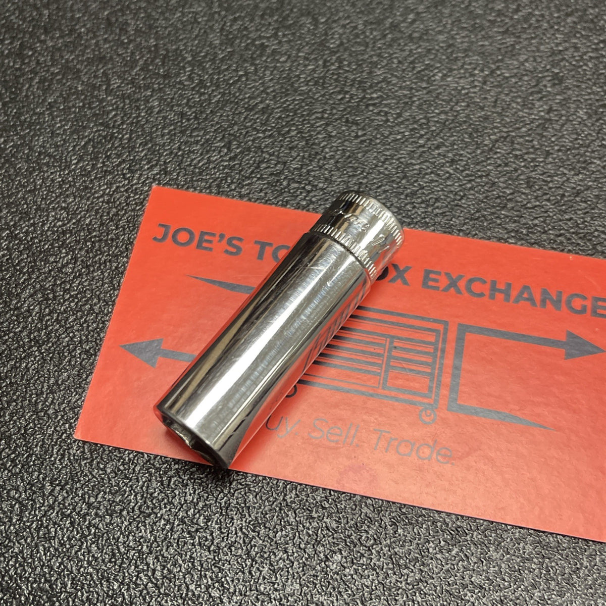 Snap On Tools STMM11 1/4 Dr 6Pt Metric 11mm Flank Dr Deep Chrome Socket USA