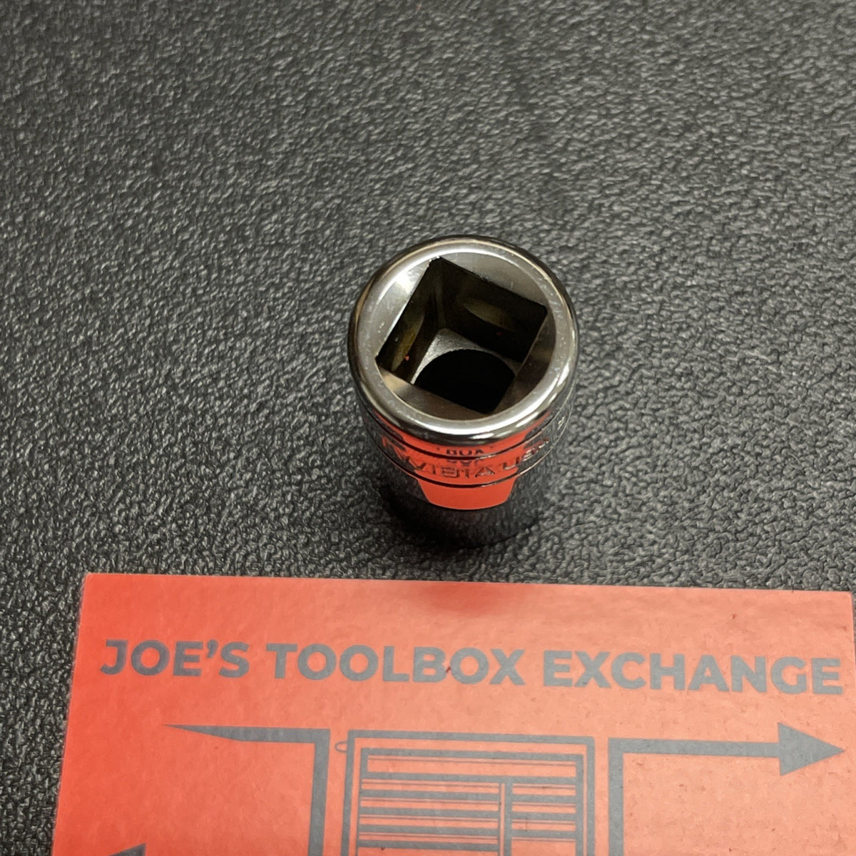 Snap-on Tools USA NEW 1/2" Drive 9/16" SAE 6 Point Shallow Chrome Socket TW181A