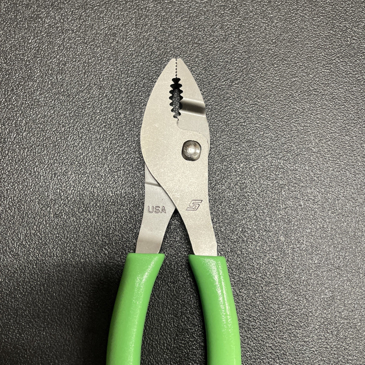 Snap-on Tools USA NEW GREEN 6" Talon Soft Grip Combo Slip-Joint Pliers 46ACFG
